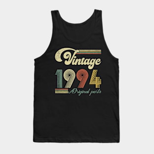 Vintage 1994 30th Birthday Gift Men Women Retro 30 Year Old Tank Top